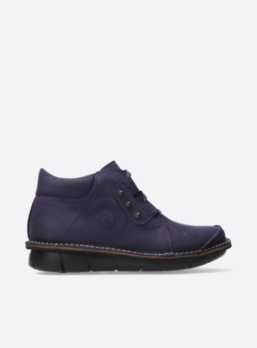 wolky comfort shoes 08384 gallo 12600 purple nubuck