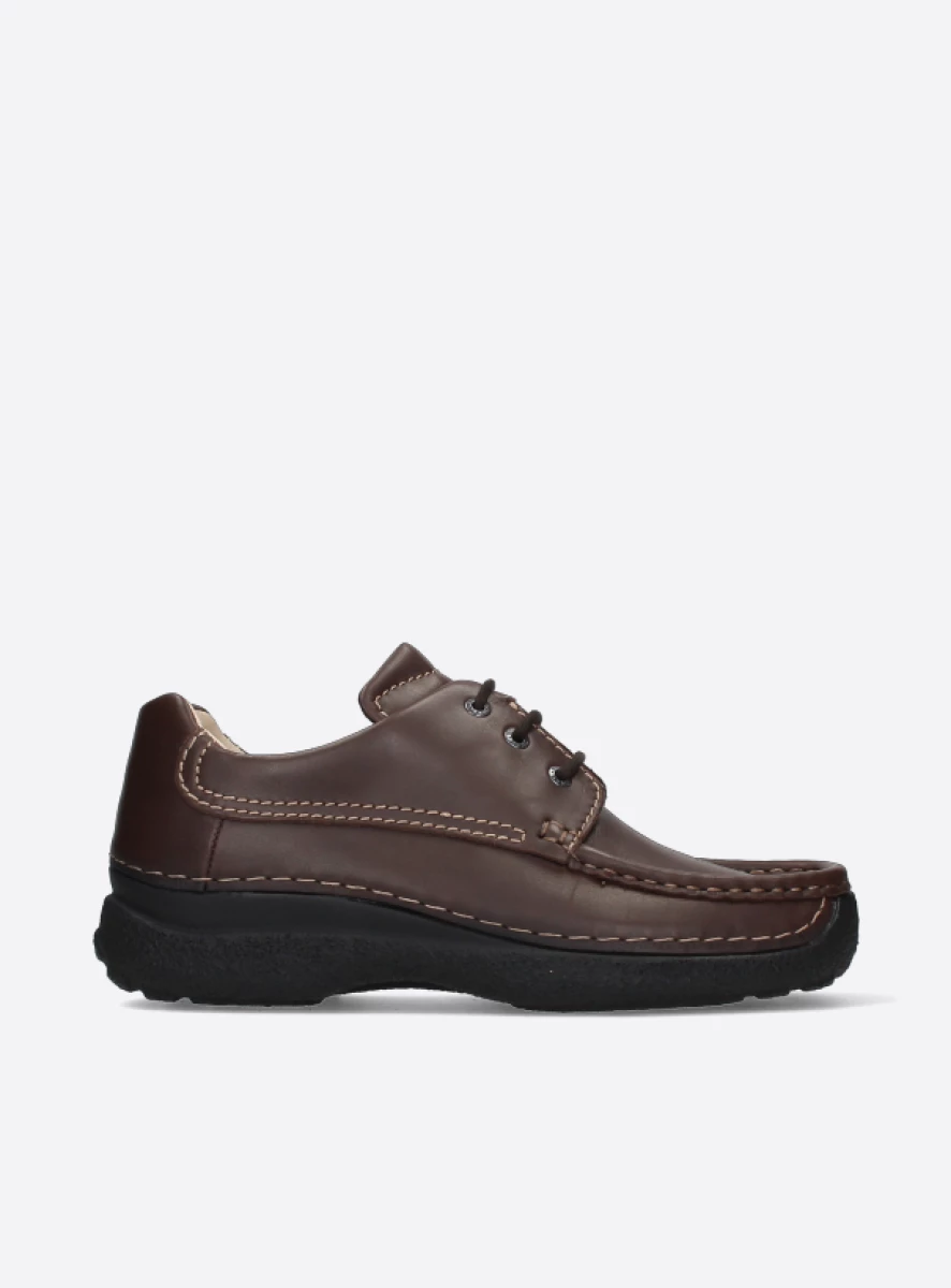 Roll Shoe Men brown leather