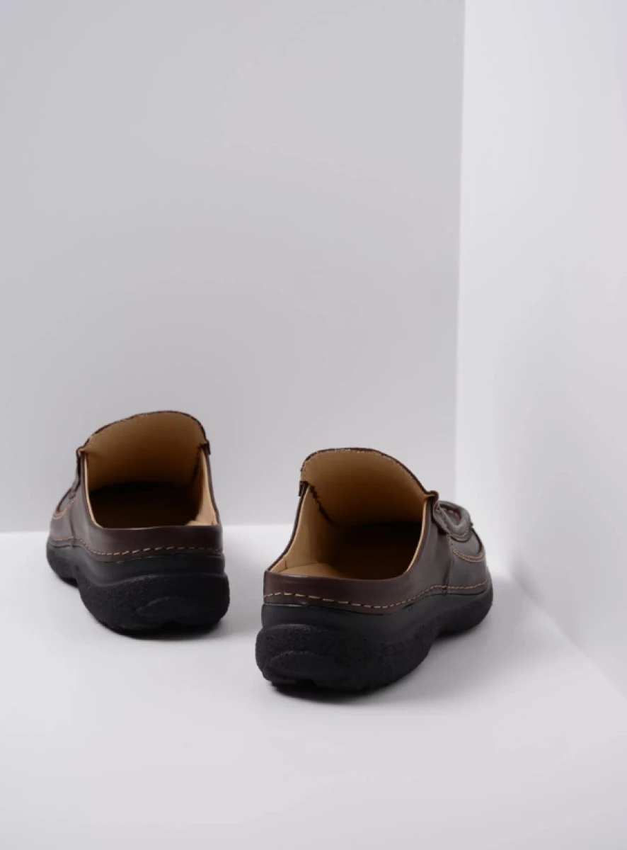 Buy your Wolky Roll Slide men - brown leather shoes online - Wolky