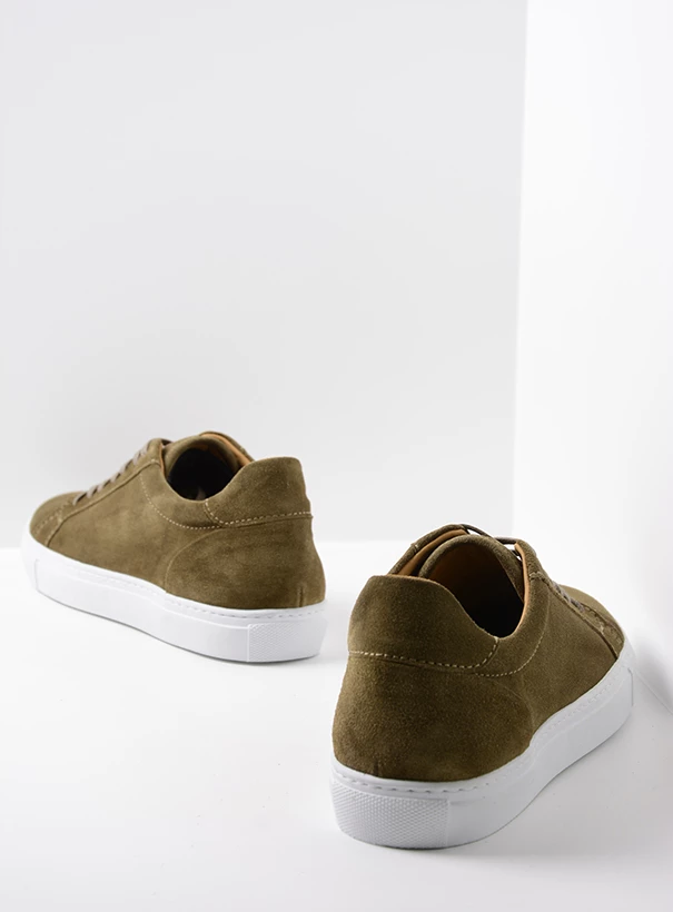 wolky sneakers 09483 forecheck 40150 dark taupe suede back
