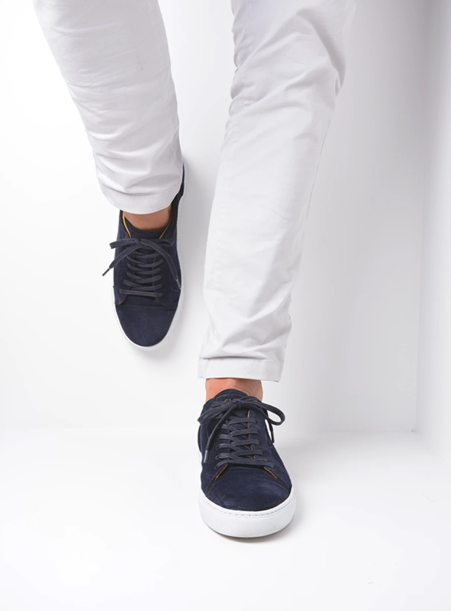 wolky sneakers 09483 forecheck 40800 blue suede detail